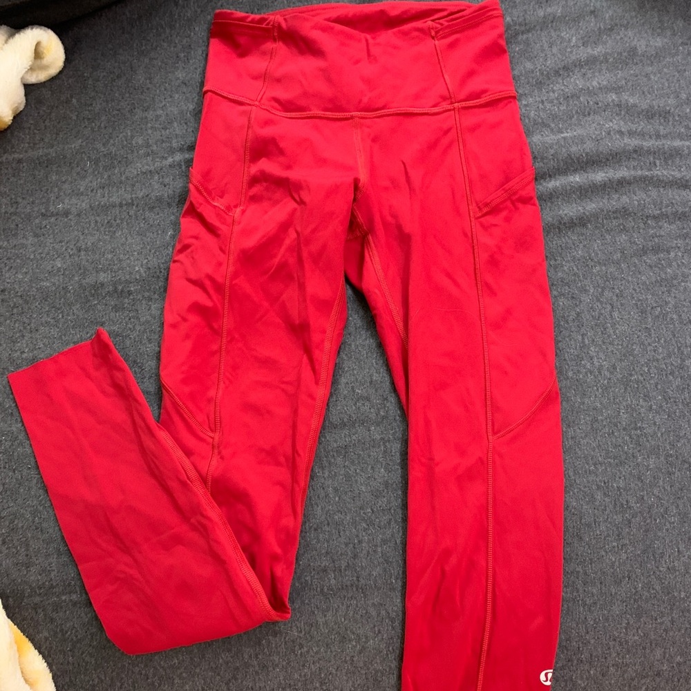 Lululemon leggings full length with pockets